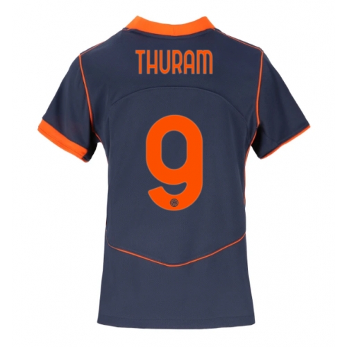 Billige Fotballdrakt Inter Milan Marcus Thuram #9 Replika Tredjedrakt Dame 2025-26 Kortermet Billige Fotballdrakt Inter Milan Marcus Thuram #9 Replika Tredjedrakt Dame 2025-26 Kortermet